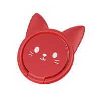 HKM-494483 Magnetic Lucky Cat Phone Seat Ring Buckle for Universal Mobile Devices