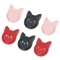 HKM-494483 Magnetic Lucky Cat Phone Seat Ring Buckle for Universal Mobile Devices