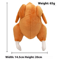 HKM-4945853 Creaking Plush Toy in Turkey Design for Pet Playtime - 14x20cm