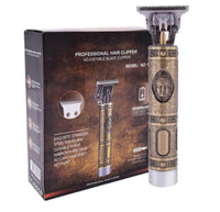 HKM-494675 Buddha Head Electric Pushing Shear with Lithium Battery - Versatile Hair Clipper for Precision Grooming