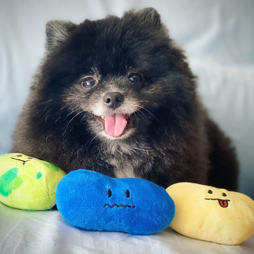 HKM-4948029 Plush Tibetan Food Toy Set for Dogs - Jelly Candy Design with Vocal Features
