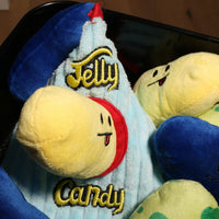 HKM-4948029 Plush Tibetan Food Toy Set for Dogs - Jelly Candy Design with Vocal Features