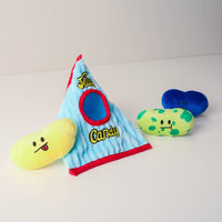 HKM-4948029 Plush Tibetan Food Toy Set for Dogs - Jelly Candy Design with Vocal Features