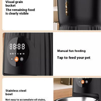 HKM-4949181 Automatic Smart Pet Feeder with Remote Timing and Portion Control