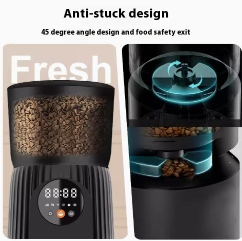 HKM-4949181 Automatic Smart Pet Feeder with Remote Timing and Portion Control