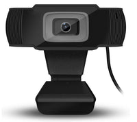 HKM-494995 High-Definition USB 2.0 Webcam with 800,000 Pixels CMOS Sensor in Black and Orange