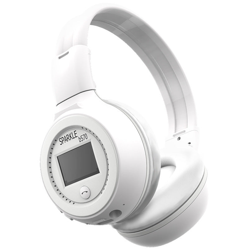 HKM-495123 B570 Wireless Bluetooth Headset with High-Sensitivity Microphones and 5-Hour Battery Life