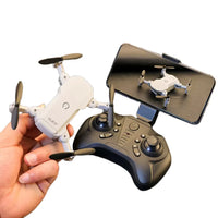 HKM-495187 Foldable 4CH RC Quadcopter Drone with HD Camera, Fixed Height, Headless Mode, and Gesture Control