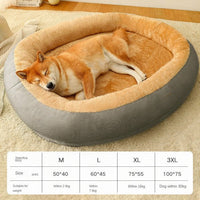HKM-4953021 Removable Cotton Dog and Cat Bed, Washable and Warm, Multiple Sizes Available