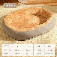 HKM-4953021 Removable Cotton Dog and Cat Bed, Washable and Warm, Multiple Sizes Available