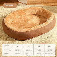 HKM-4953021 Removable Cotton Dog and Cat Bed, Washable and Warm, Multiple Sizes Available
