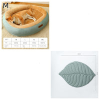 HKM-4953021 Removable Cotton Dog and Cat Bed, Washable and Warm, Multiple Sizes Available