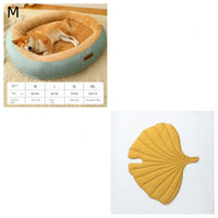 HKM-4953021 Removable Cotton Dog and Cat Bed, Washable and Warm, Multiple Sizes Available