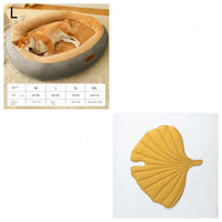 HKM-4953021 Removable Cotton Dog and Cat Bed, Washable and Warm, Multiple Sizes Available