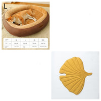 HKM-4953021 Removable Cotton Dog and Cat Bed, Washable and Warm, Multiple Sizes Available