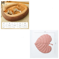 HKM-4953021 Removable Cotton Dog and Cat Bed, Washable and Warm, Multiple Sizes Available