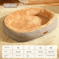 HKM-4953021 Removable Cotton Dog and Cat Bed, Washable and Warm, Multiple Sizes Available