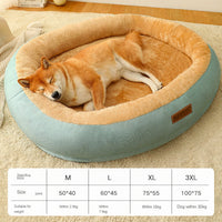 HKM-4953021 Removable Cotton Dog and Cat Bed, Washable and Warm, Multiple Sizes Available
