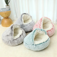 HKM-495315 Pet Cat Bed Semi Enclosed Dog House