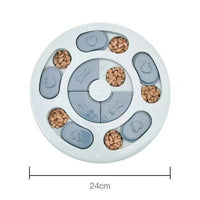 HKM-4953789 Interactive Slow Dispensing Pet Feeder Puzzle Toy for Dogs - Non-Toxic and Durable Design