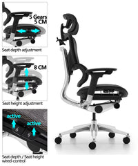 HKM-495379 Ergonomic Mesh Swivel Office Chair for Staff and Managers