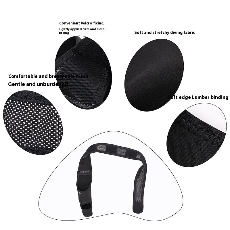 HKM-4955581 Pet Joint Protector for Dogs - Postoperative Knee Pad with Auxiliary Strap - Available in Multiple Sizes