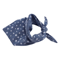 HKM-4956349 Double-Sided Pet Saliva Towel Triangle Scarf for Small and Medium to Large Dogs