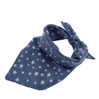 HKM-4956349 Double-Sided Pet Saliva Towel Triangle Scarf for Small and Medium to Large Dogs