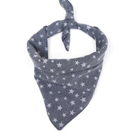 HKM-4956349 Double-Sided Pet Saliva Towel Triangle Scarf for Small and Medium to Large Dogs