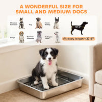 HKM-4956733 Indoor Dog Potty Tray for Convenient Pet Waste Management