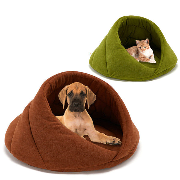 HKM-4958781 Cozy Polar Fleece Pet Nest in Multiple Colors and Sizes