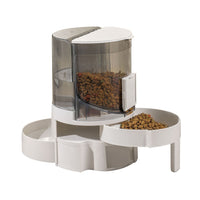 HKM-4958909 Automatic Water Change Feeder for Cats and Dogs - Dark Gray, Royal Blue, Watermelon Red, ABS Material