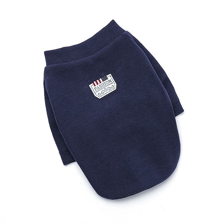 HKM-4959293 Casual Three-Color Vest T-Shirt for Dogs