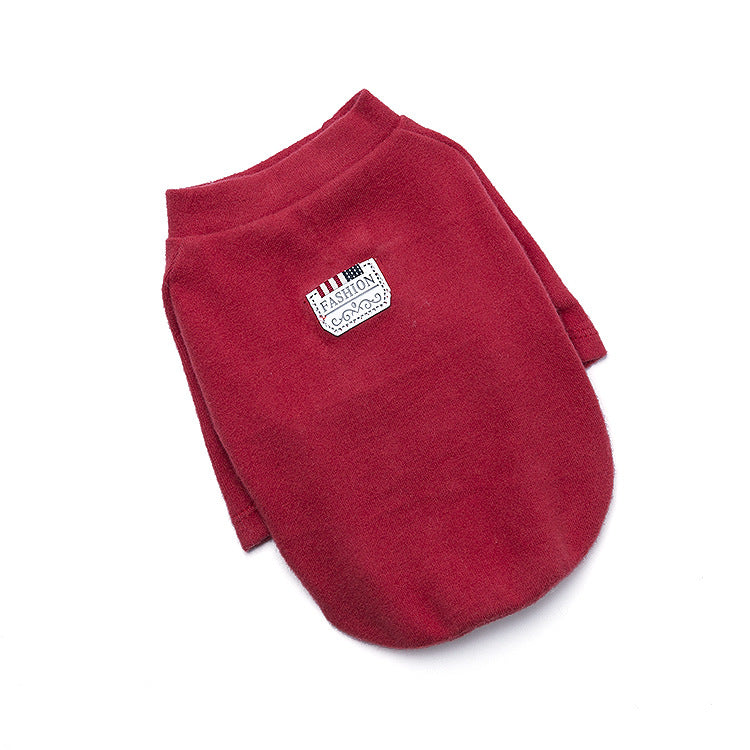 HKM-4959293 Casual Three-Color Vest T-Shirt for Dogs