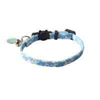 HKM-4960701 Fruit Blossom Series Cat Collar in Various Colors and Patterns, Peach Skin Fabric, 1x28cm