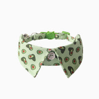 HKM-4960701 Fruit Blossom Series Cat Collar in Various Colors and Patterns, Peach Skin Fabric, 1x28cm
