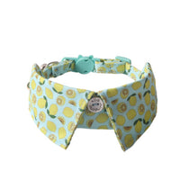 HKM-4960701 Fruit Blossom Series Cat Collar in Various Colors and Patterns, Peach Skin Fabric, 1x28cm