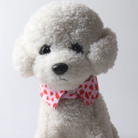 HKM-4960701 Fruit Blossom Series Cat Collar in Various Colors and Patterns, Peach Skin Fabric, 1x28cm