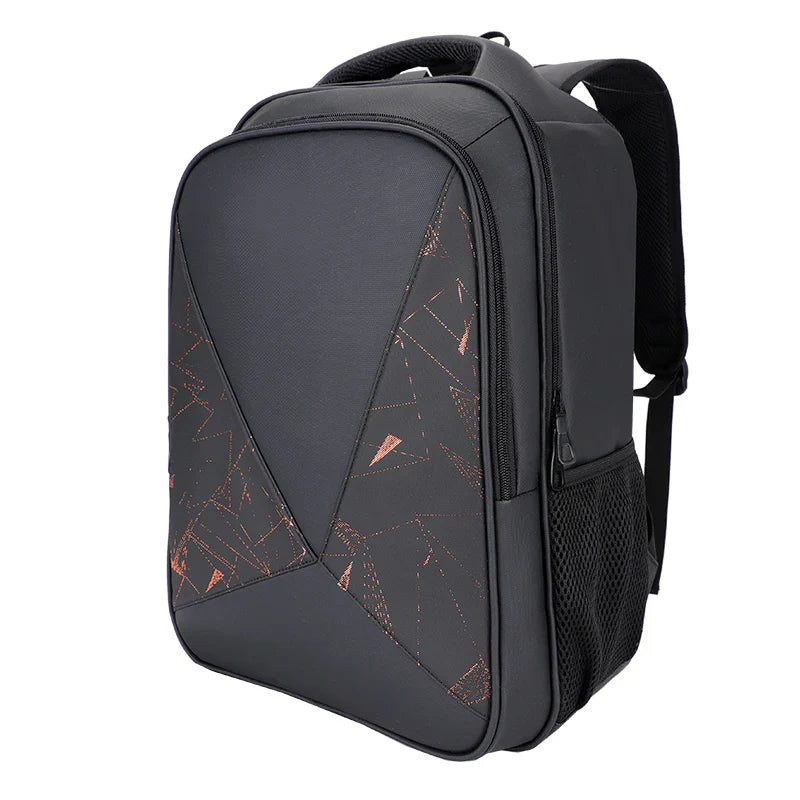HKM-496147 Large Waterproof Computer Backpack for 17-Inch Laptops – Durable Polyester Design for Men and Women