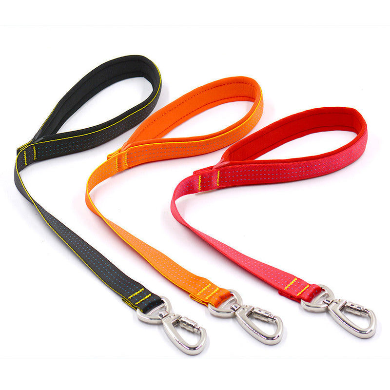HKM-4964285 Durable Nylon Dog Leash with Stainless Steel Buckle for Large Breeds