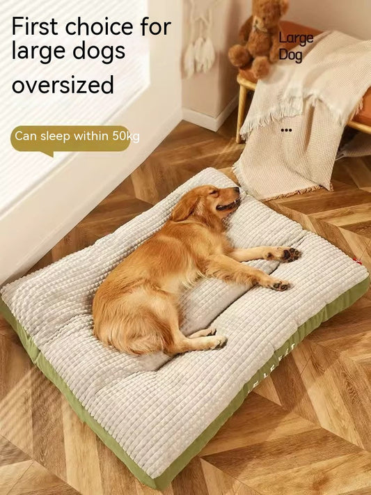 HKM-4964541 Universal Flannel Mattress for Dogs and Cats - Multi-Size Options Available