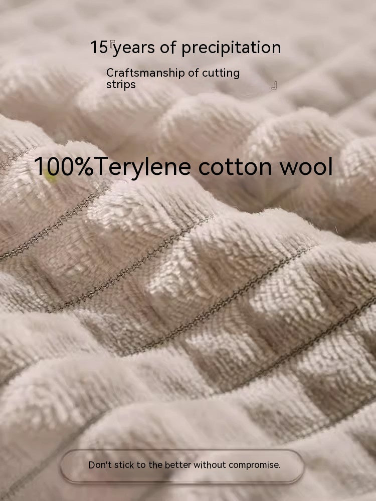 HKM-4964541 Universal Flannel Mattress for Dogs and Cats - Multi-Size Options Available