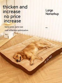 HKM-4964541 Universal Flannel Mattress for Dogs and Cats - Multi-Size Options Available