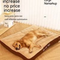 HKM-4964541 Universal Flannel Mattress for Dogs and Cats - Multi-Size Options Available