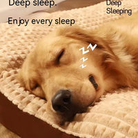 HKM-4964541 Universal Flannel Mattress for Dogs and Cats - Multi-Size Options Available