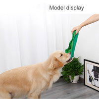 HKM-4965309 Plush Pea Dog Sniffing Toy with Vocalization for Boredom Relief and Teething Fun