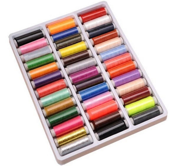 HKM-496595 39 Colors of Sewing Thread for Home Use - 150-160 Yards Each