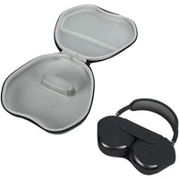 HKM-496659 Hard Shell Storage Case for AirPods Max with Lanyard - Anti-Drop Protection, Gray or Black Options