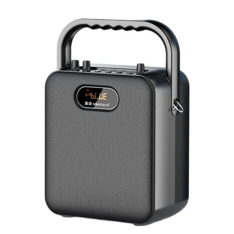 HKM-496915 Portable Bluetooth Outdoor Speaker with RGB Lighting and Remote Control - Model S18