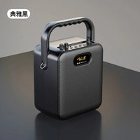 HKM-496915 Portable Bluetooth Outdoor Speaker with RGB Lighting and Remote Control - Model S18
